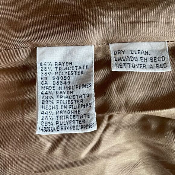 Rena Rowan Matching Blazer Jacket and Skirt Size 10 EUC - Picture 5 of 9